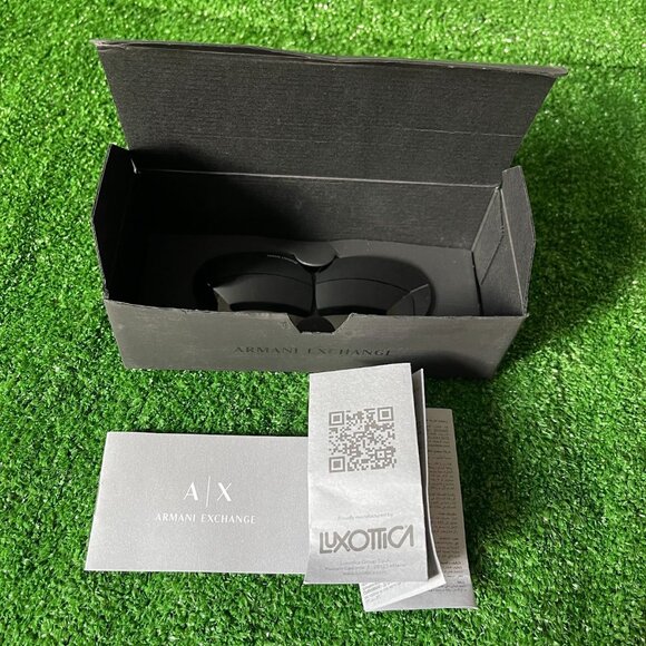 Armani Exchange Soft Box Glasses Storage Case w/ 2 Replacement Lenses 0AX4074S - Picture 15 of 15